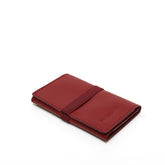 Flavio Wallet in Burgundy Leather